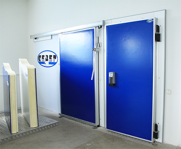 Дверь холодильная распашная одностворчатая СТ-РДО-800*2200/80 - Изображение 3