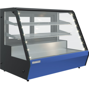 Витрина холодильная настольная Carboma A59 N 1,2-1 (фронт стандартный цвет)