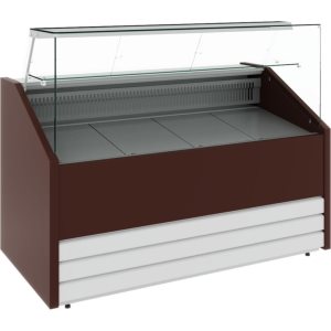 Витрина холодильная Carboma GC75 SM 1,8-1 фронт нестандартный цвет