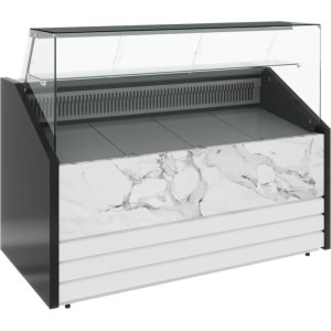 Витрина холодильная Carboma GC75 SM 1,8-1 фронт нестандартный цвет - Изображение 4