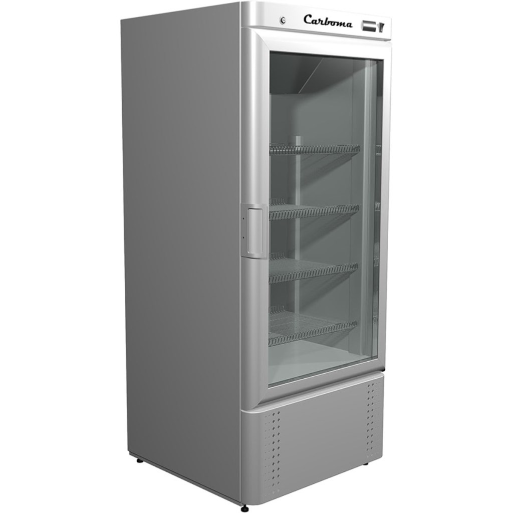 Шкаф холодильный Carboma R700C INOX