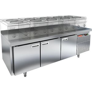 Стол охлаждаемый HiCold GN 111/TN LT SH О под тепловое оборудование