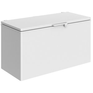 Ларь морозильный с глухой крышкой CRYSPI CF400S нерж. без корзин