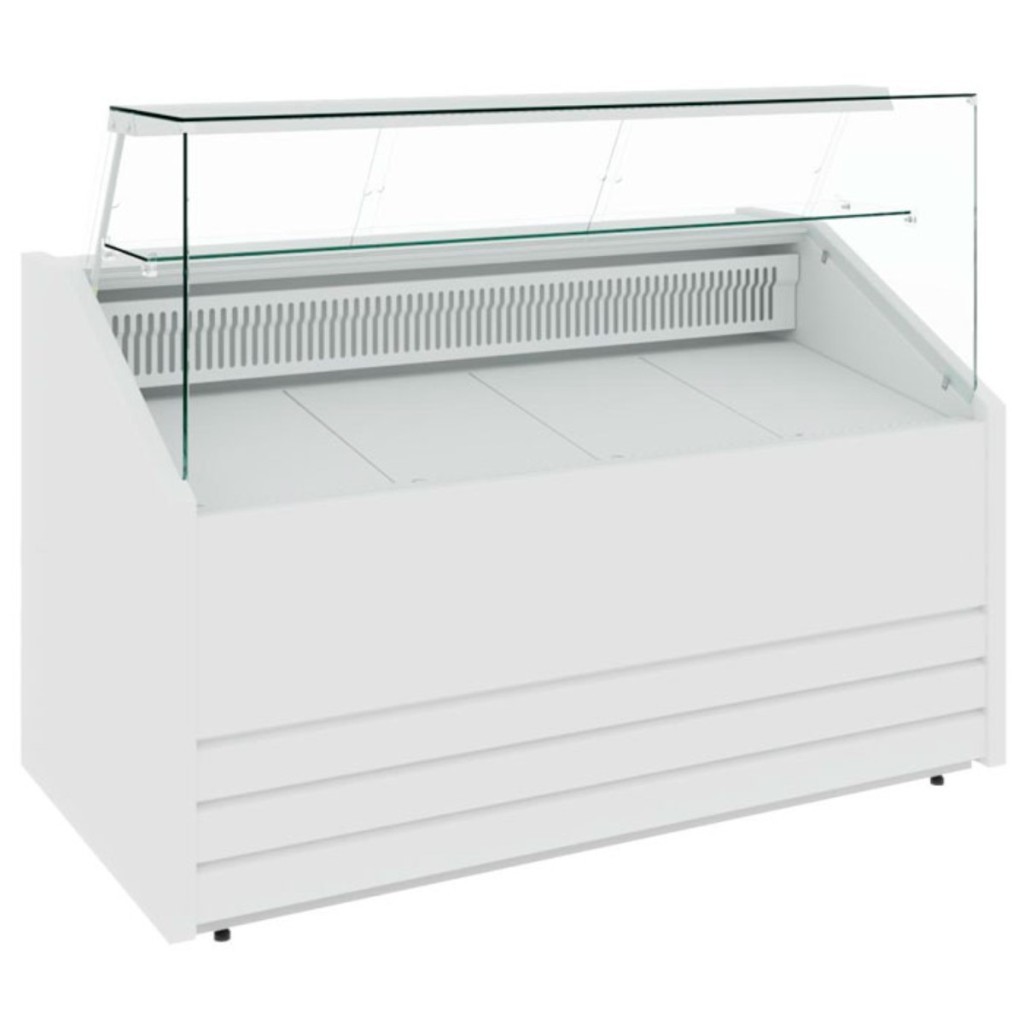 Витрина холодильная Carboma GC75 SM 1,0-1 фронт нестандартный цвет