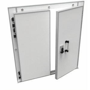 Дверь холодильная распашная двустворчатая НТ-РДД-1800*2600/120 - Изображение 2