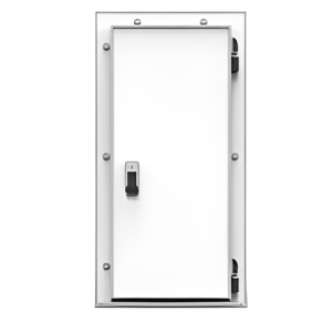 Дверь холодильная распашная одностворчатая НТ-РДО-800*1900/80 (с металлической рамой)