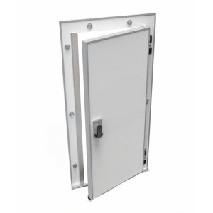 Дверь холодильная распашная одностворчатая СТ-РДО-800*2100/80 (с металлической рамой) - Изображение 2