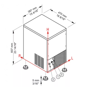 Льдогенератор Brema CB 246A HC (кубики) - Изображение 4