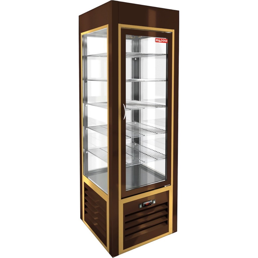 Витрина кондитерская HiCold VRC 350 R Sh Brown FR