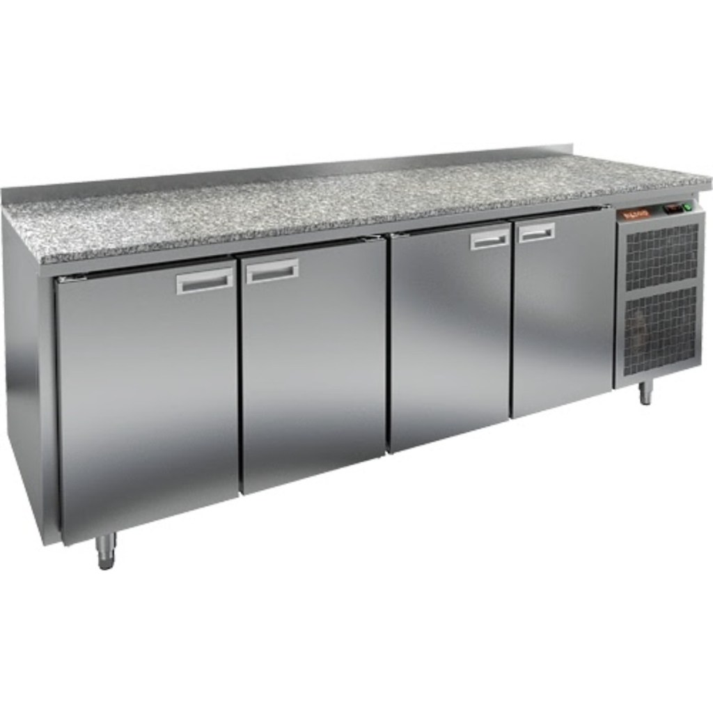 Стол холодильный среднетемпературный HiCold GN 1111/TN М камень