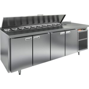 Стол холодильный для салатов HiCold SL1-1111SN (1/3)