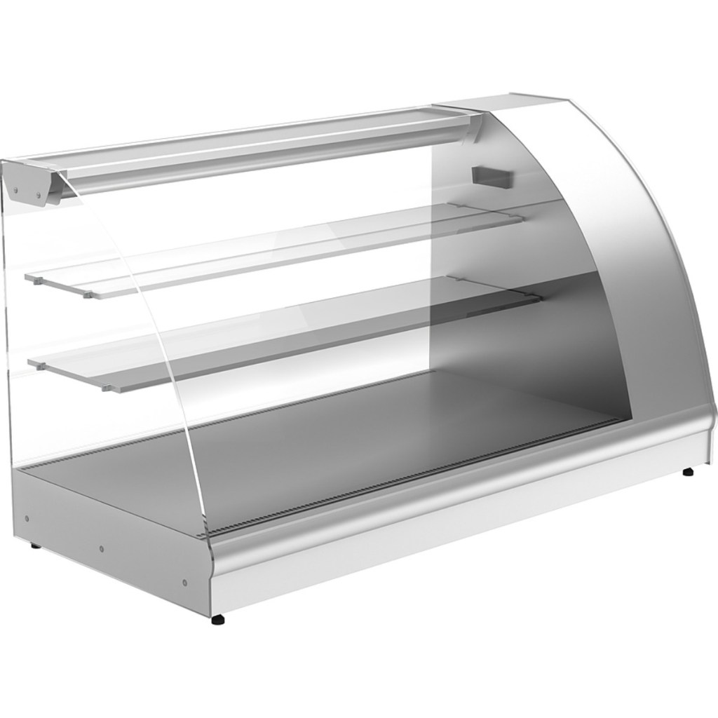 Витрина холодильная настольная Carboma А57 VM 1,2-1 (ВХС-1,2 Арго XL 0011-9006 (серый))