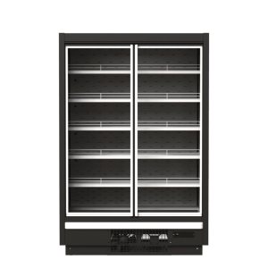 Горка холодильная Kifato Прага 1250×675×2050 (с дверьми, встроенный агрегат)