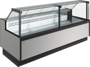 Витрина холодильная Carboma GC110 SM 2,5-1 без боковин (версия 2.0) (цвет по схеме стандарт)