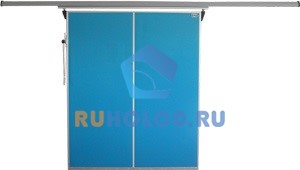 Откатная холодильная дверь Север НТ-ОХД 1600*2500/80