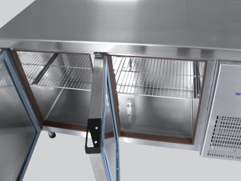 Стол холодильный Abat СХС-60-01 с бортом (ящики 1/2, ящики 1/2) - Изображение 2