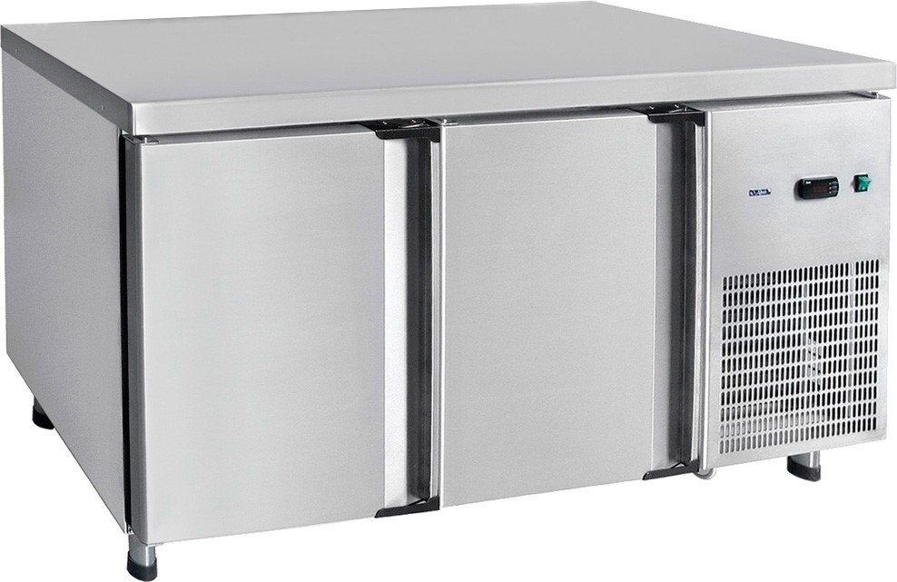 Стол холодильный Abat СХС-60-01 без борта (ящики 1/2, дверь-стекло)