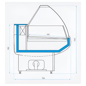 Витрина холодильная CRYSPI Octava SN 1200 - Изображение 3