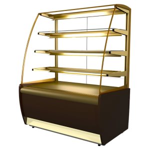 Витрина кондитерская Kayman K-ВК-900 бронза